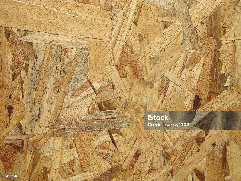OSB legno compensato di legno Waferboard Truciolato costruzione - Foto stock royalty-free di Truciolato