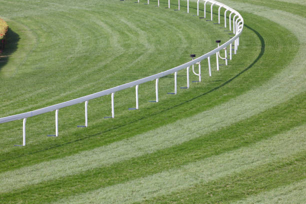 istock Horse Racing Track 154907493