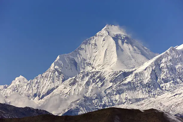 Photo of Dhaulagiri. Everest & Annapurna Circuit. Nepal motives