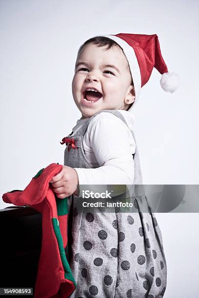 Schöne Mädchen Lachen Stockfoto und mehr Bilder von 12-17 Monate - 12-17 Monate, Baby, Dezember