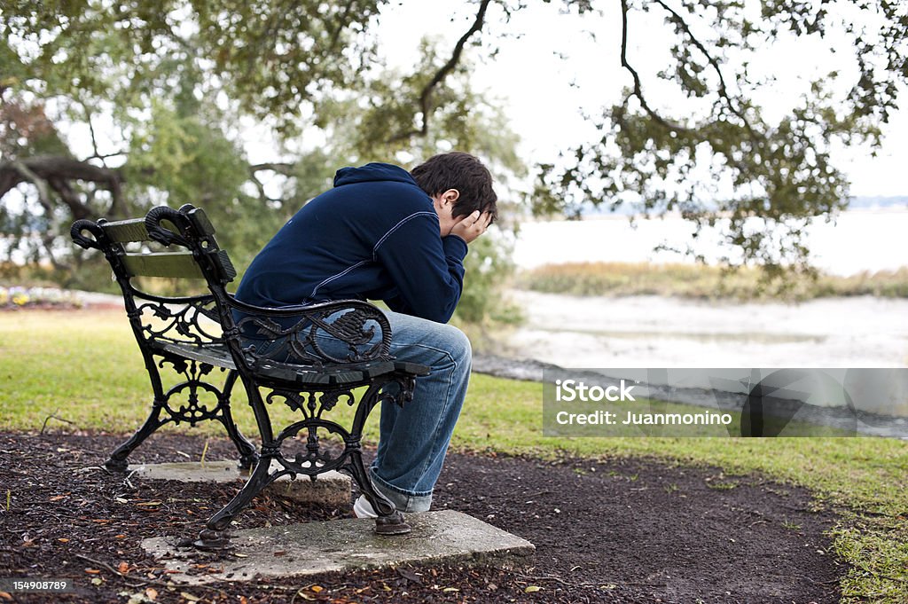 Très triste enfant - Photo de Petits garçons libre de droits