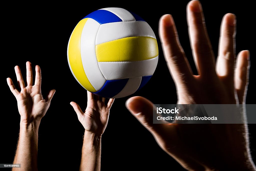 Volleyball - Zbiór zdjęć royalty-free (Wolej)
