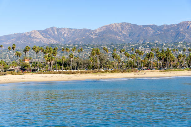 istock Santa Barbara beach on a sunny autumn morning 1549108934