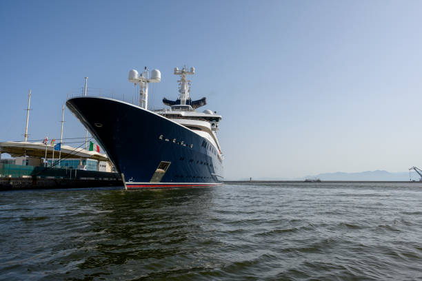 Octopus arrived in Cagliari, Italy. Island of Sardfinia. stock photo