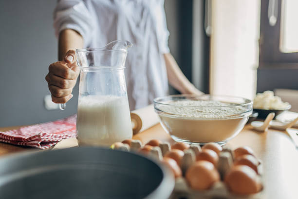 istock Ingredients for pastries preparation 1549164759