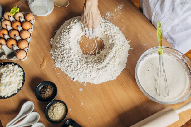 istock Woman preparing dough 1549177217
