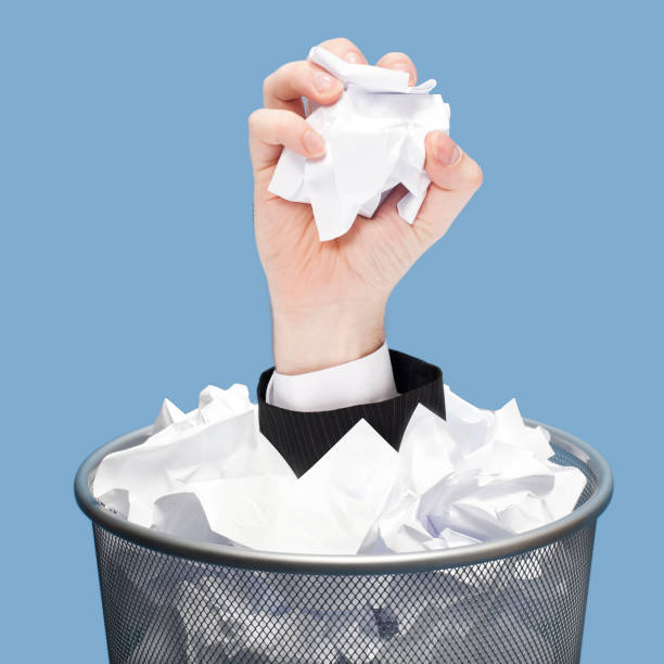 istock Businessman Buried in Paperwork 154917988