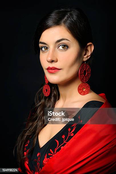 Retrato De Dança Flamenca - Fotografias de stock e mais imagens de Dança Flamenca - Dança Flamenca, Espanha, Face Humana