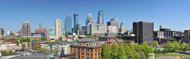 istock Minneapolis Minnesota Downtown Panorama View 154918410