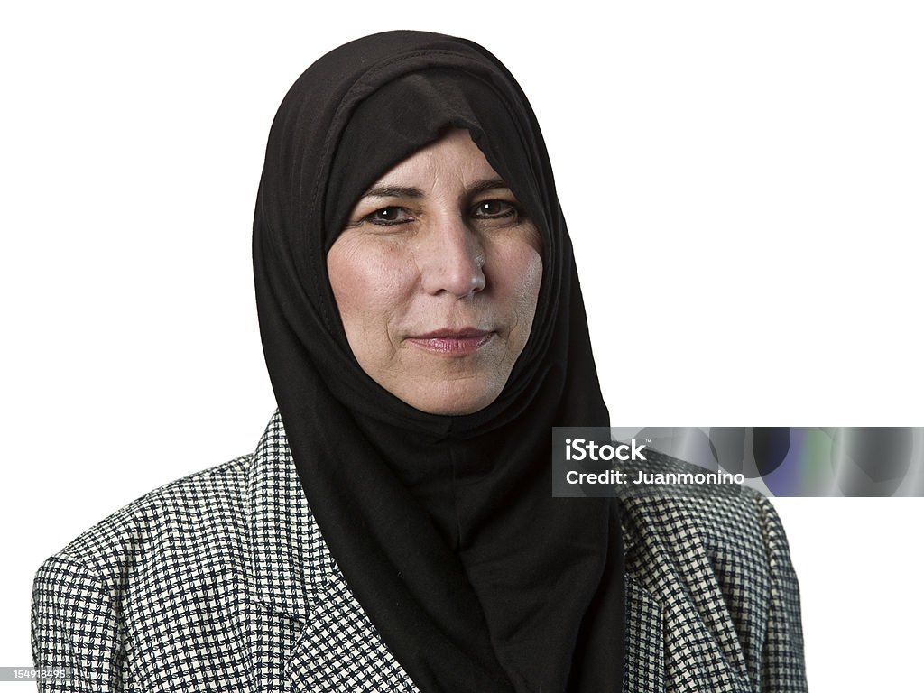イスラム 50 代の女性 - 1人のロイヤリティフリーストックフォト