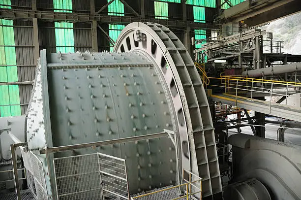 Photo of Industrial Machinery - Ball Mill