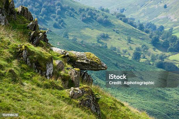 Gebirge Cumbrian Hillside Rock Felsnase Stockfoto und mehr Bilder von Anhöhe - Anhöhe, Baum, Berg