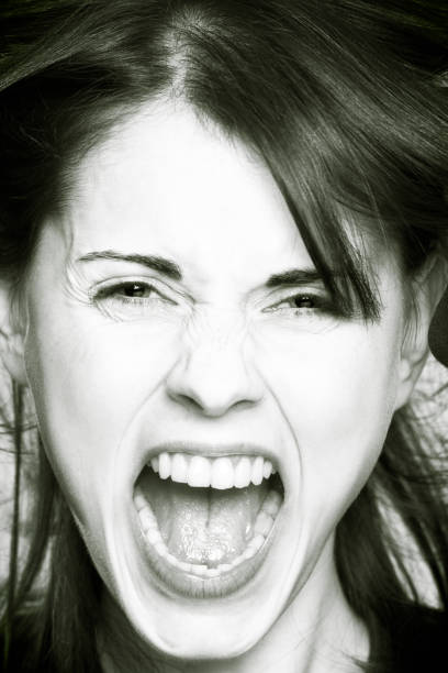 istock Screaming girl 154918690