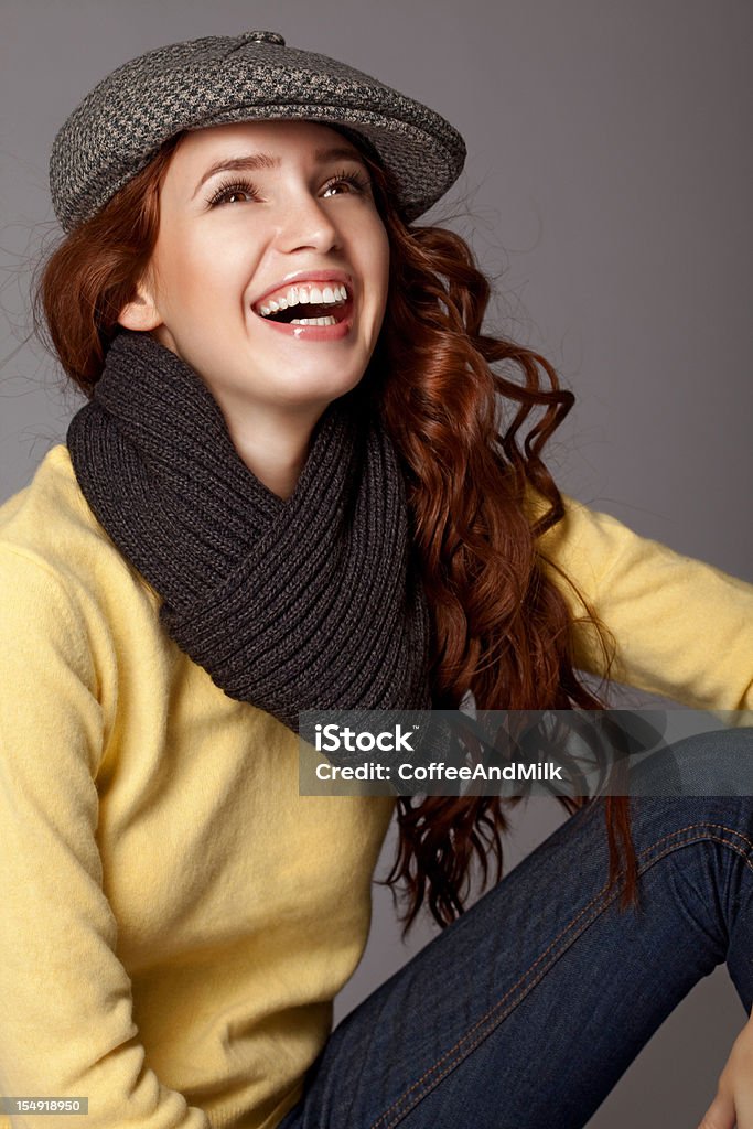 Donna sorridente - Foto stock royalty-free di 20-24 anni