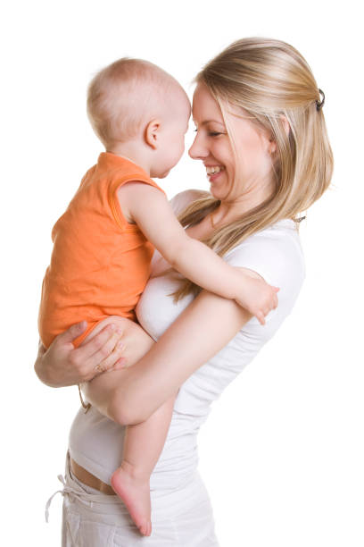 Mère et enfant s'amuser - Photo