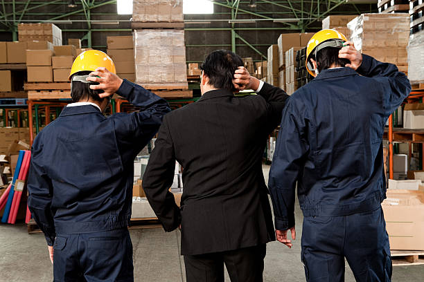 istock Japanese Businessman and worker 154919530