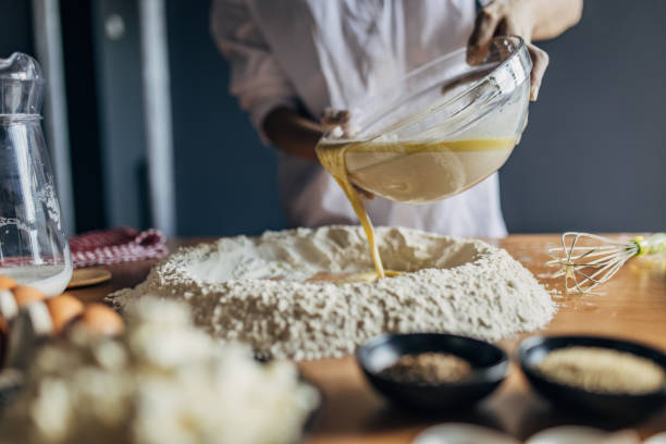 istock Woman preparing dough 1549196260