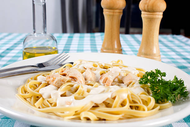 istock Chicken Fettuccine Alfredo 154919733