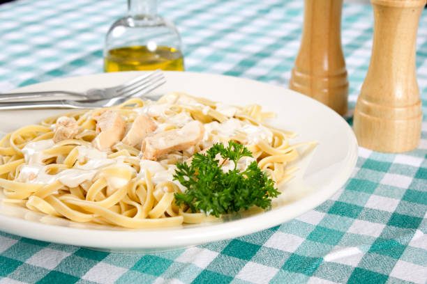 istock Chicken Fettuccine Alfredo 154919734