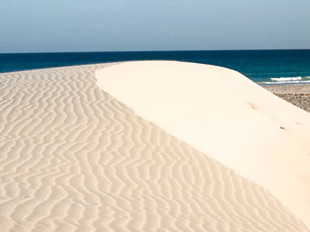 Photo of white dune