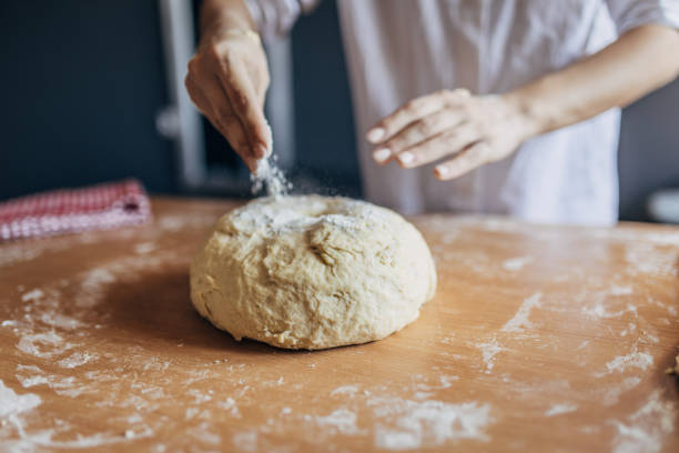 istock Woman preparing dough 1549217674