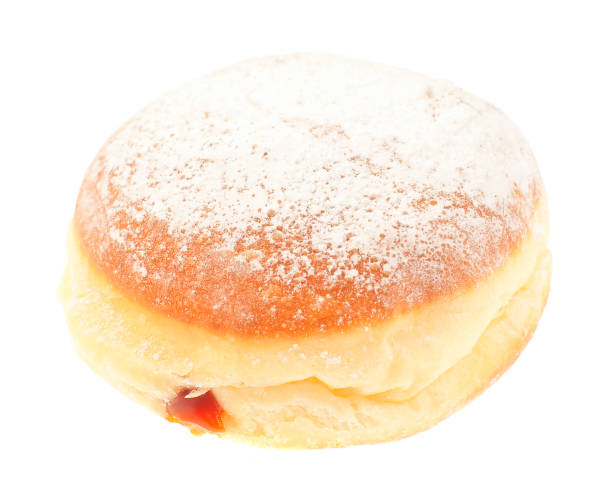 istock krapfen doghnut with marmelade filling isolated on white 154923944