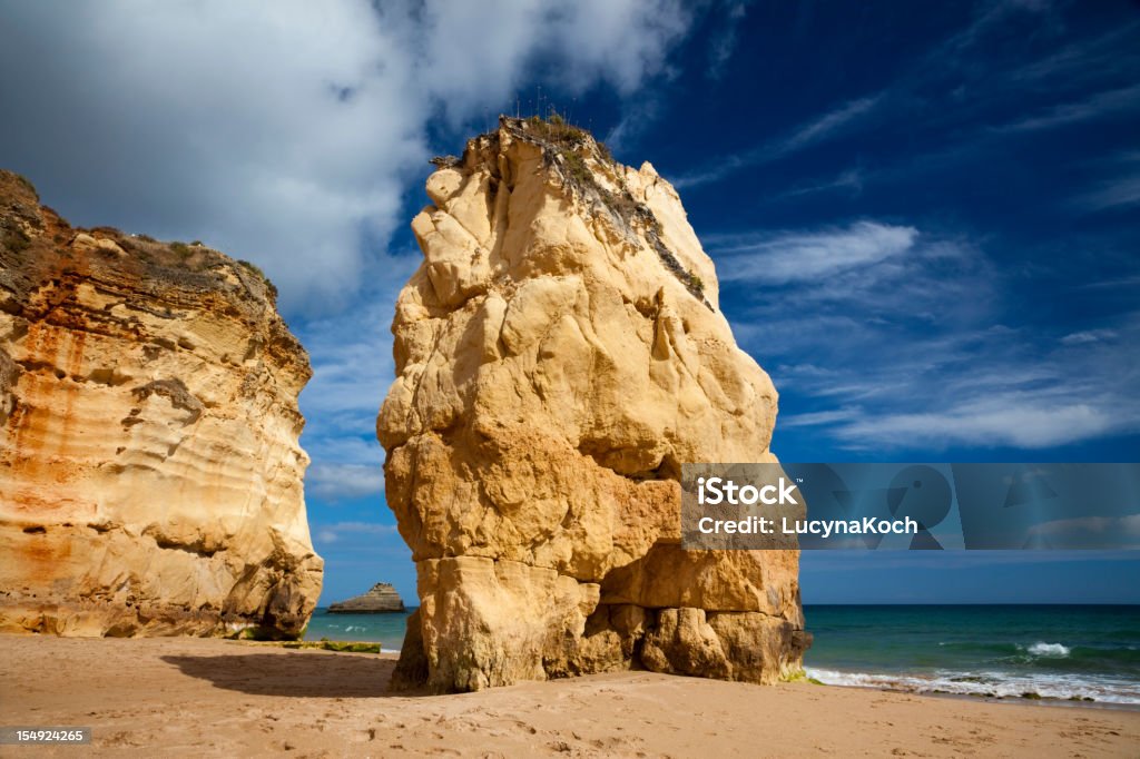 Algarve Beach - Lizenzfrei Algarve Stock-Foto