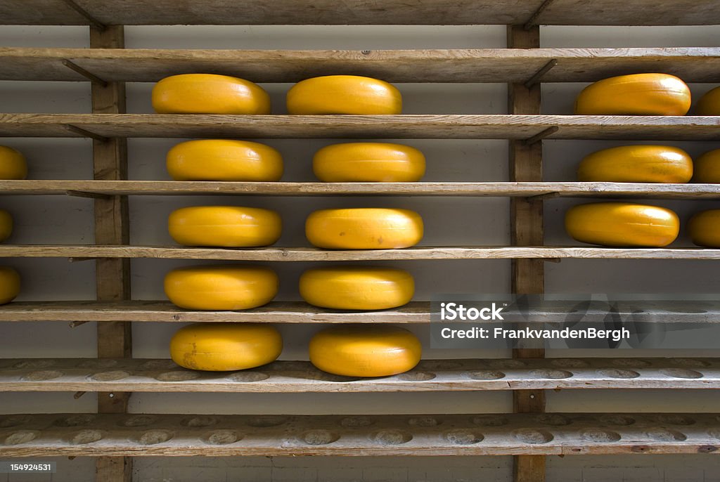 Formaggio olandese - Foto stock royalty-free di Lavorazione del formaggio