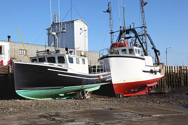 istock Fishing boats 154924533