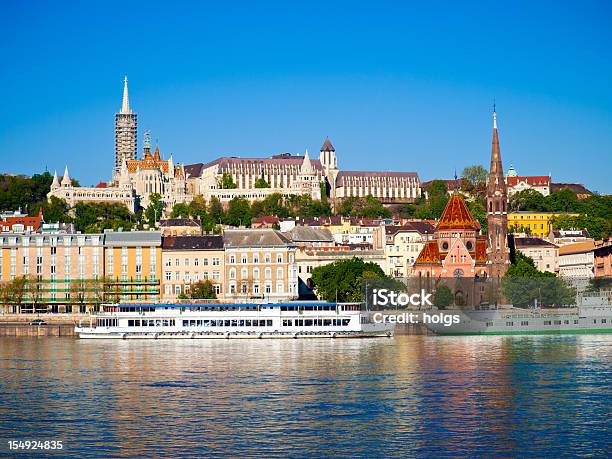 Будапешт Riverfront В Дневное Время — стоковые фотографии и другие картинки Будапешт - Будапешт, Венгрия, Европа - континент