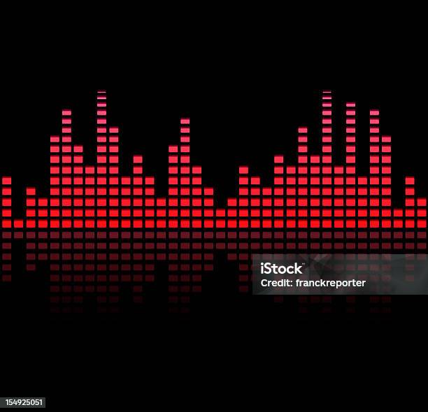 Ilustración de Ecualizador Digitalpúrpura Y De Color Rojo y más Vectores Libres de Derechos de Ondas de sonido - Ondas de sonido, Mezclador de sonido, Color - Tipo de imagen