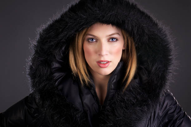 istock Young Woman in Winter Coat 154925145