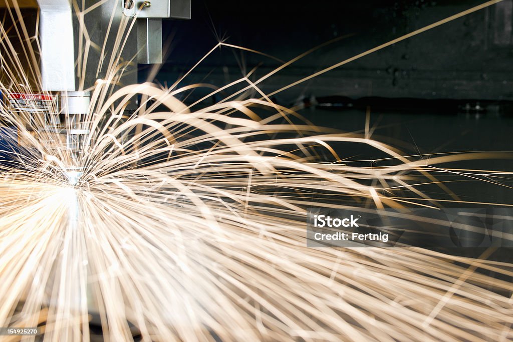 CNC de laser industriel métallique des outils - Photo de Acier libre de droits