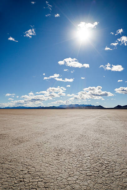 istock Dry Lake Bed and Sun 154925488