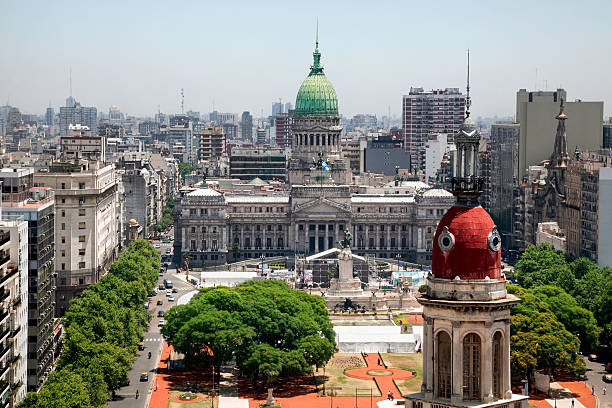 Buenos Aires Cityscape stock photo