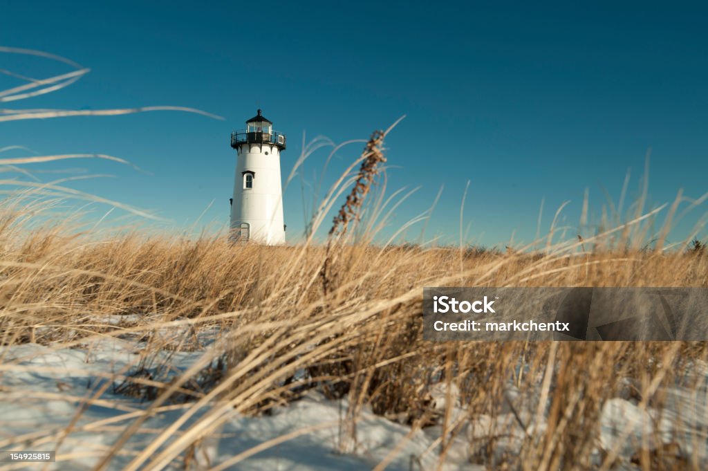 Farol de Cape Cod Edgartown, - Royalty-free Vinhedo Martha Foto de stock