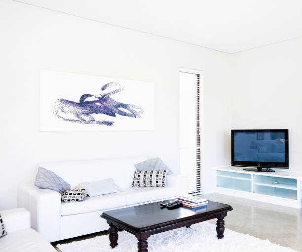 istock Elegant , white themed, upmarket, modern interior 154926046
