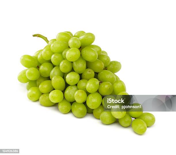 Verde Uvas Foto de stock y más banco de imágenes de Uva - Uva, Verde - Color, Alimento