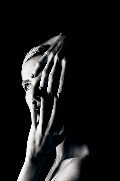 istock Young woman portrait 154926528