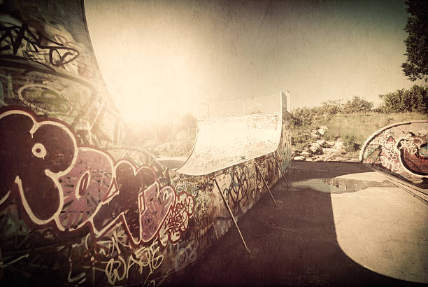 istock The grunge ramp 154926666