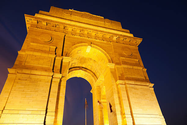 istock India Gate War Memorial New Delhi Illuminated at Night 154926712
