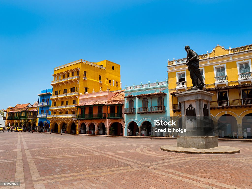 Distrito histórico de Cartagena - Foto de stock de Cartagena - Departamento de Bolívar libre de derechos