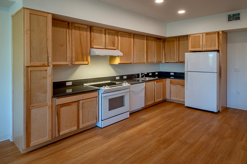 Small kitchen for an apartment.