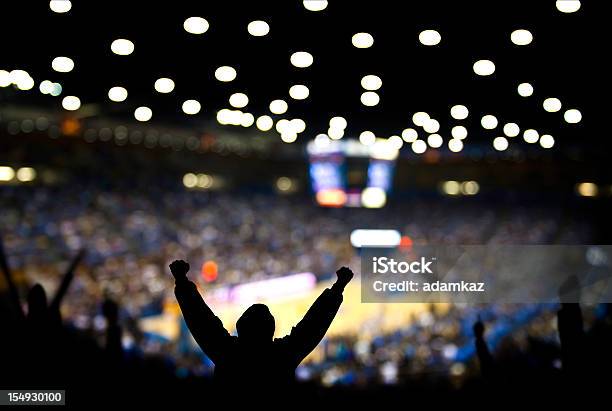 Eccitazione Di Basket - Fotografie stock e altre immagini di Basket - Basket, Stadio, Folla