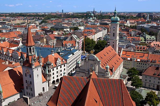istock Bavaria Germany Munich Old town hall and centre 154930359