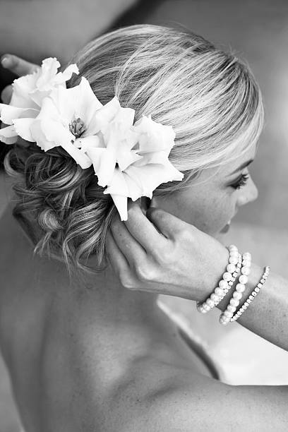 Brides Hair Stock Photo - Download Image Now - Wedding, Hairstyle, Bride -  iStock