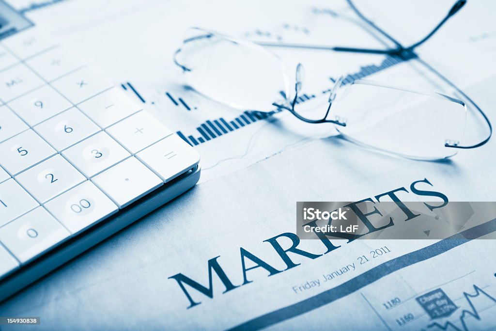 Mercati finanziari - Foto stock royalty-free di Affari