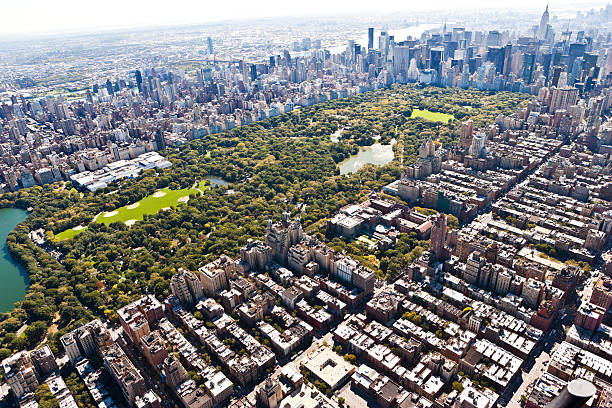 istock bird eyes view of manhattan with central park 154931283