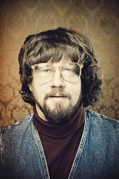 istock Vintage Hippy Portrait Photograph 154931549