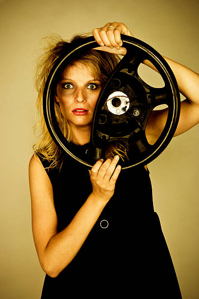 istock Girl shocked after a car crash 154932194